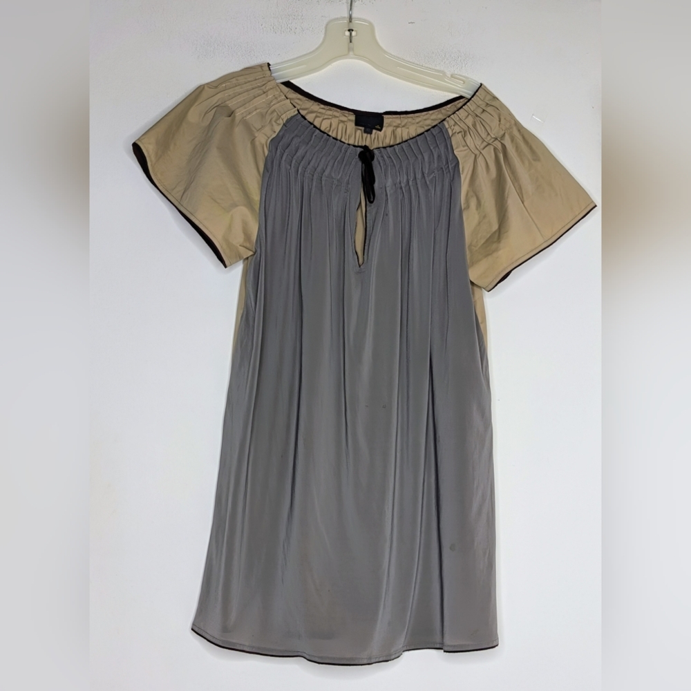 FENDI Front Tie Boat Neck Tunic
